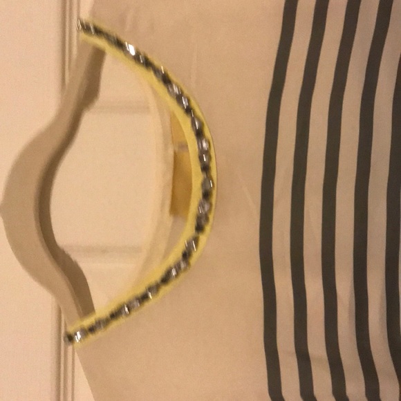 Anthropologie Maeve Striped Jewel Neck Blouse - Picture 4 of 4